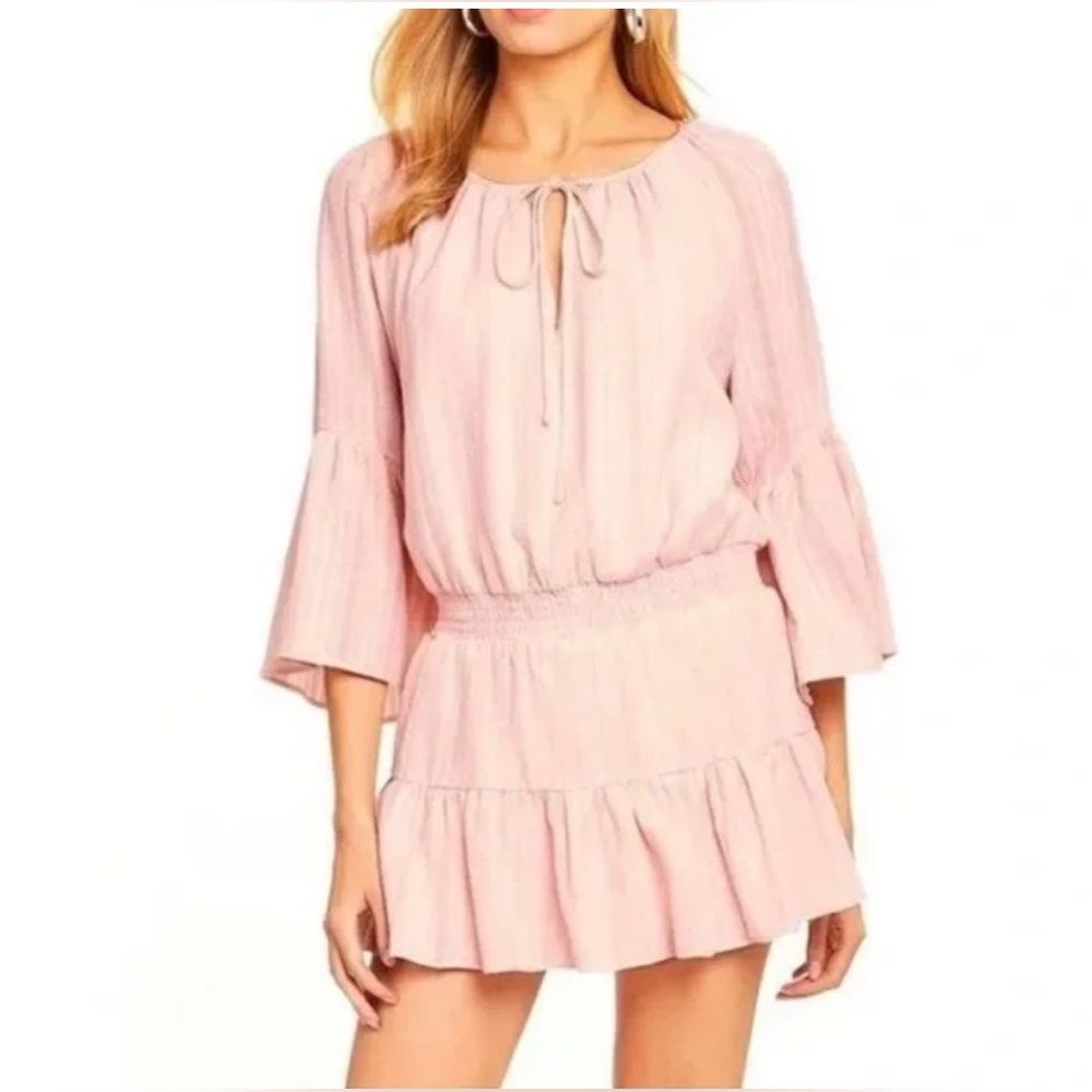 AMANDA UPRICHARD Alena Romper Blush Size Large